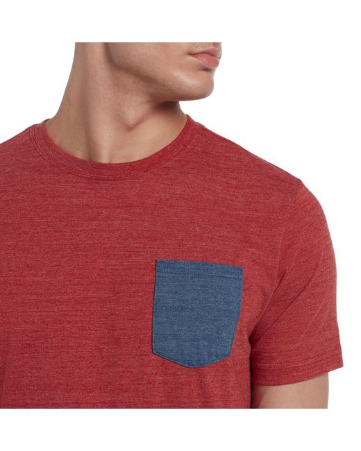 tri blend pocket tee