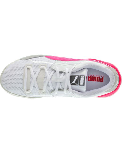 puma basketball shoes pink