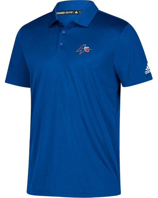 adidas Unc Asheville Bulldogs Royal Blue Grind Polo for Men Lyst