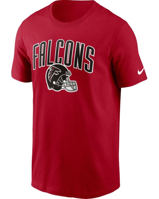 Nike Atlanta Falcons Team Athletic Red Tshirt for Men Lyst