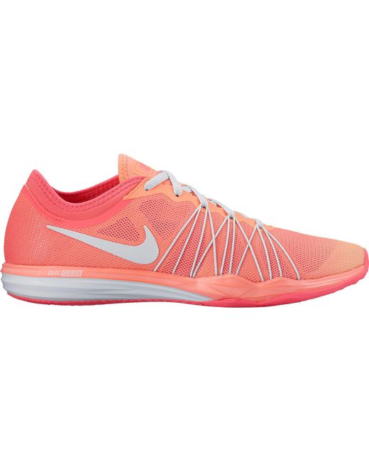 Nike Neoprene Dual Fusion Tr Hit Fade Training Shoes in Pink/Orange (Pink)  | Lyst
