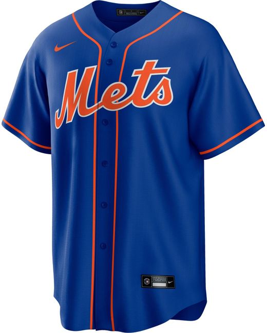 Nike New York Mets Francisco Lindor #12 Cool Base Alternate Replica ...
