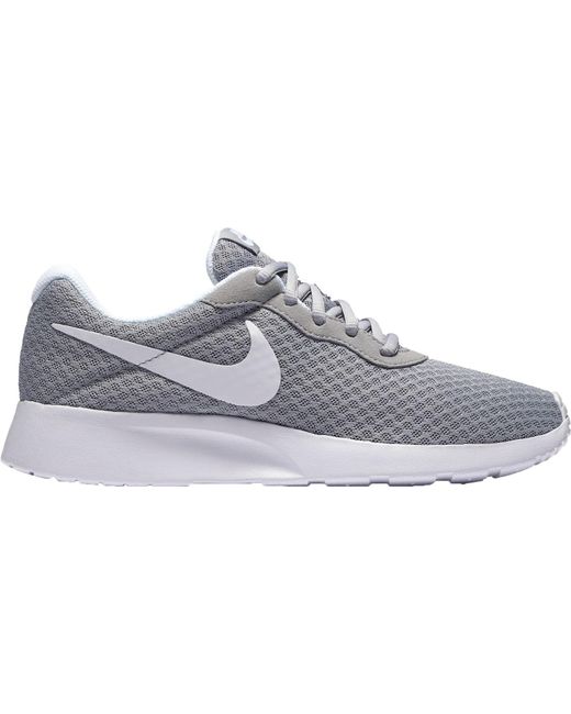 nike tanjun grey white