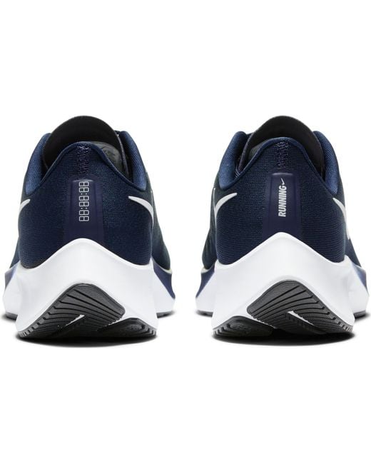 Nike Air Zoom Pegasus 37 Running Shoes in Navy/White (Blue) for Men - Lyst