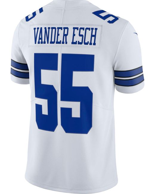 Nike Satin Away Limited Jersey Dallas Cowboys Leighton Vander Esch #55 ...