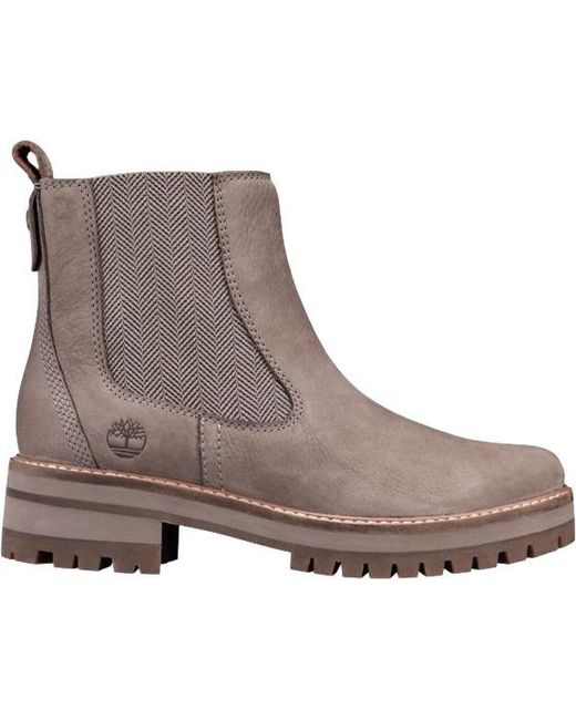 gray timberland
