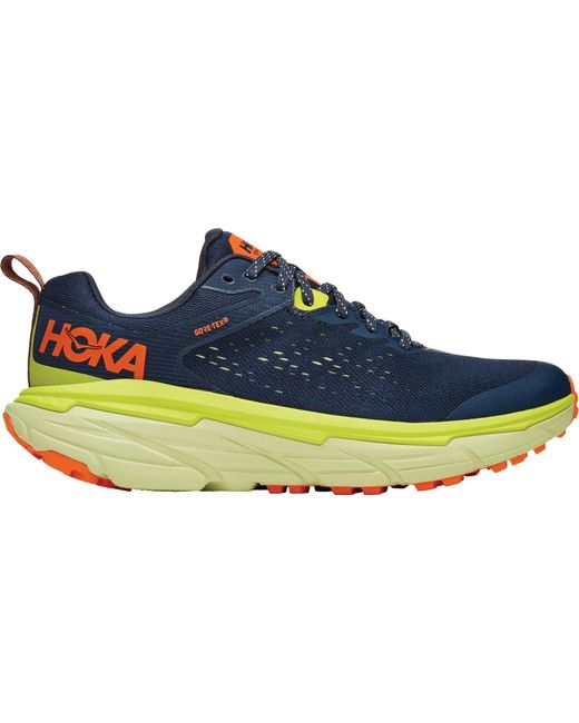 Hoka One One One One Challenger 6 Gtx Running Shoes in Blue for Men Lyst