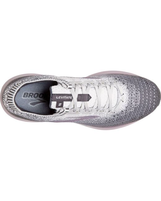 brooks gray shoes