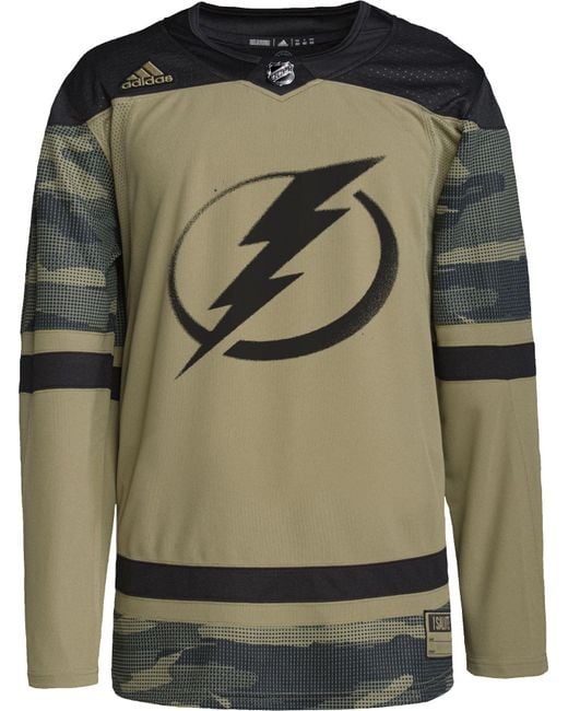 adidas Tampa Bay Lightning Military Appreciation Adizero Authentic