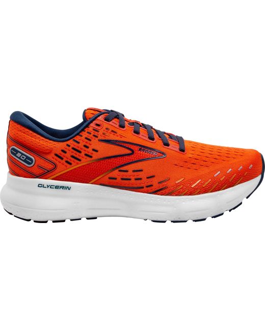 Brooks Glycerin 20 Running Shoes in Orange for Men Lyst