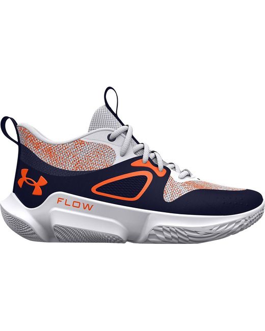 under armour basketball shoes navy blue