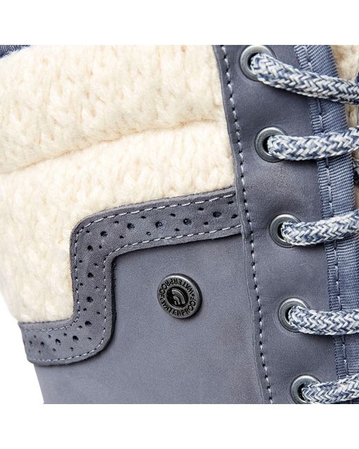 shellista waterproof insulated snow boot