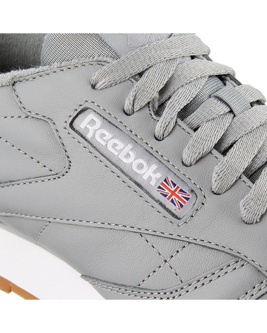 reebok classic leather gray