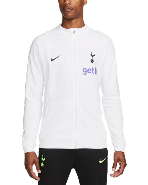 Nike Tottenham Hotspur '22 Anthem White Track Jacket for Men Lyst