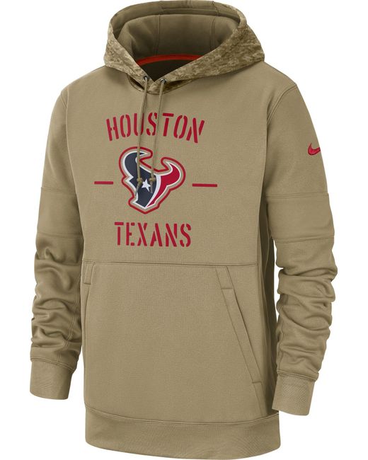 texans salute to service men's hoodie