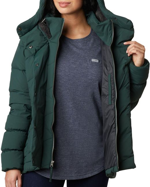 Columbia Ember Springs Down Parka in Green - Lyst