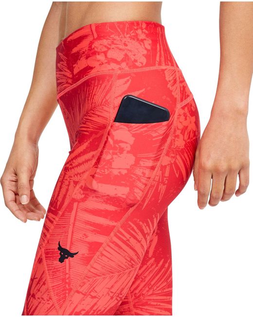 men's ua x project rock core leggings