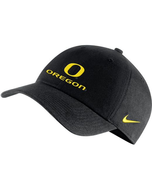Nike Oregon Ducks Black Campus Adjustable Hat For Men Lyst