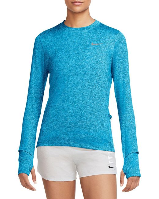 nike element crew long sleeve