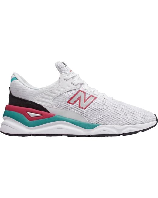 New Balance X90 Shoes in White/Teal (White) for Men | Lyst