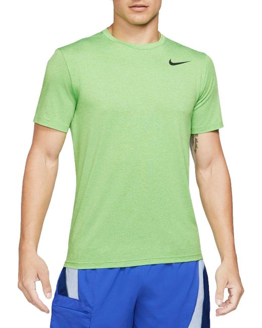 Nike Dri-fit Utility Static Training Tee in Green for Men | Lyst
