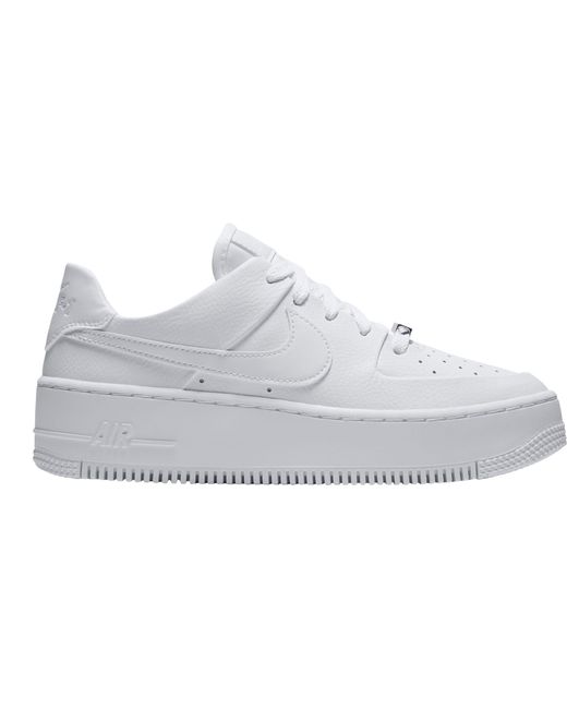 white air force ones for men