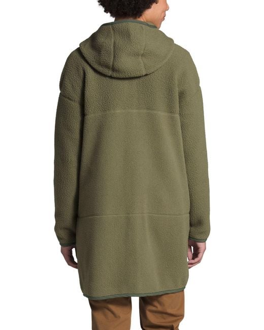 the north face cragmont fleece green