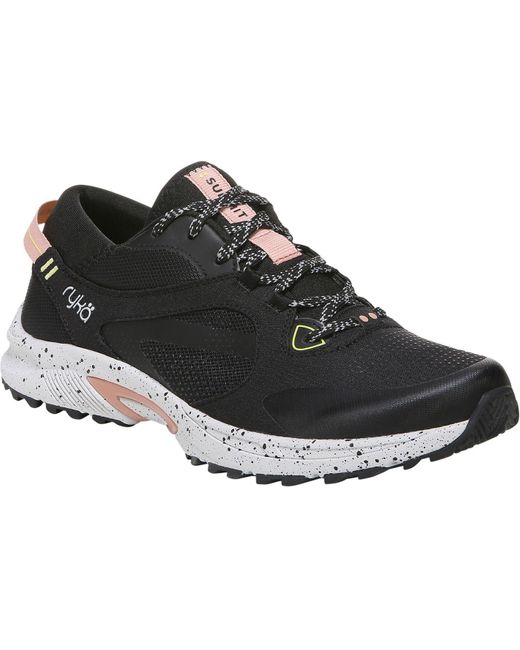 Ryka Summit Trail Shoes in Black/Black (Black) Lyst