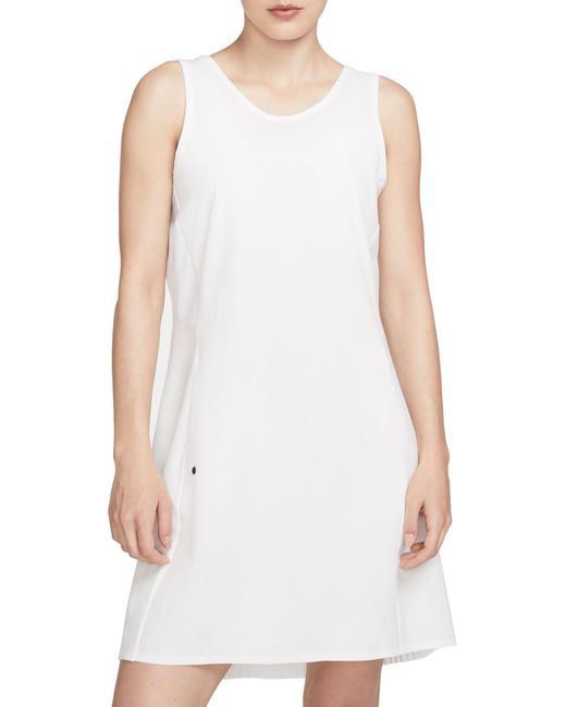 Nike Sleeveless Drifit Ace Golf Dress in White Lyst