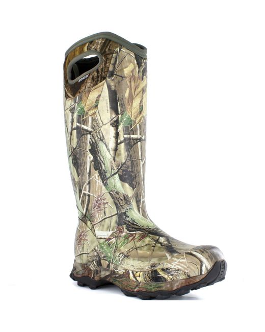 men's apollo realtree edge rubber boots