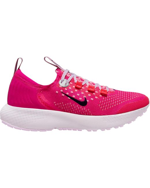 Nike Escape Run Flyknit Running Shoes in Pink/Blue (Pink) Lyst