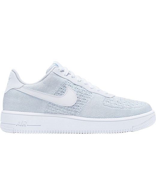air force 1 flyknit white mens
