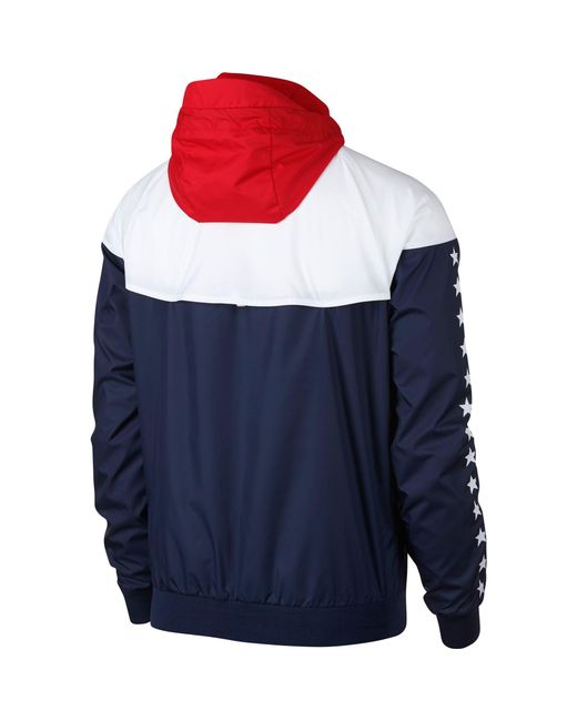 nike men's usa windrunner jacket