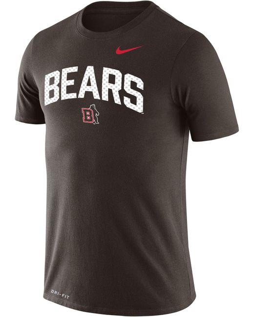 brown dri fit shirt