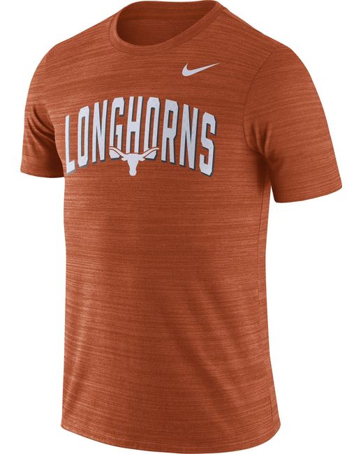 burnt orange dri fit shirt