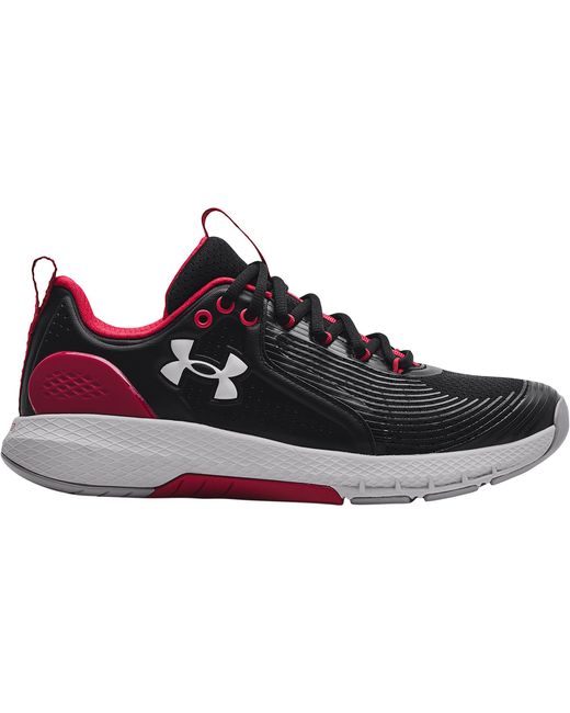 Under Armour Leather Charged Commit Tr 3.0 Training Shoes in Black/Rose ...