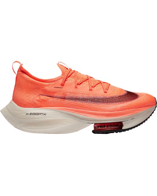 orange running shoes nike