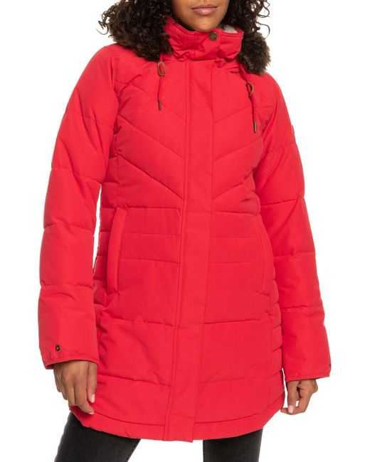 Roxy Ellie Ski Jacket in Red Lyst