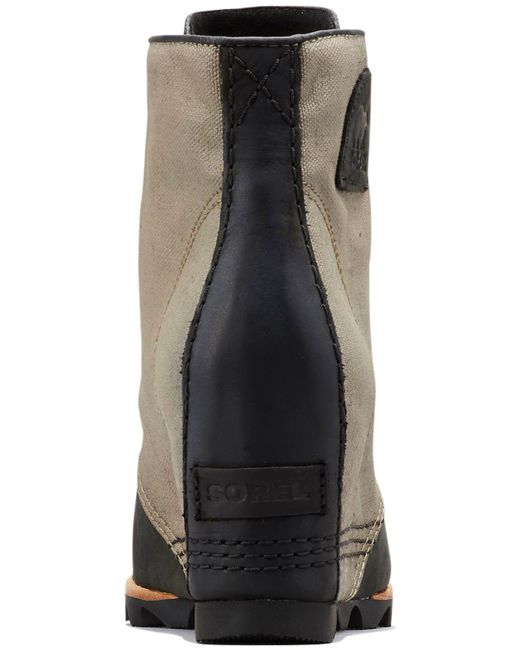 sorel pdx wedge black