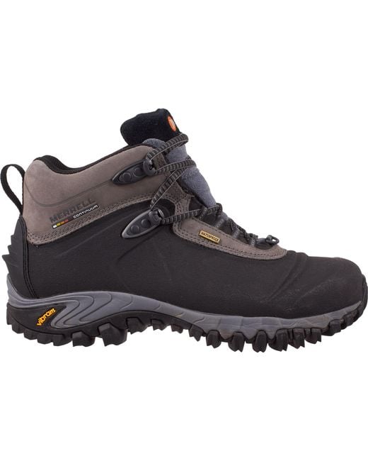 Merrell Leather Thermo 6" 200g Waterproof Winter Boots in Black for Men |  Lyst