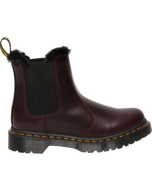 dr martens lined chelsea boots