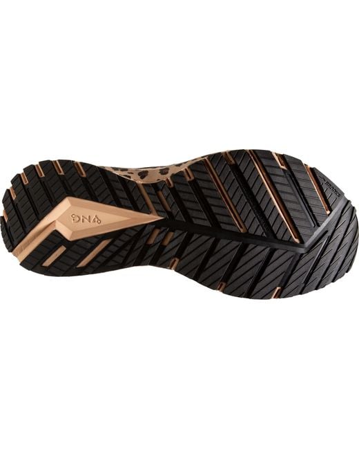 brooks cheetah print tennis shoes