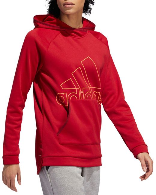 adidas women's team issue badge of sport hoodie