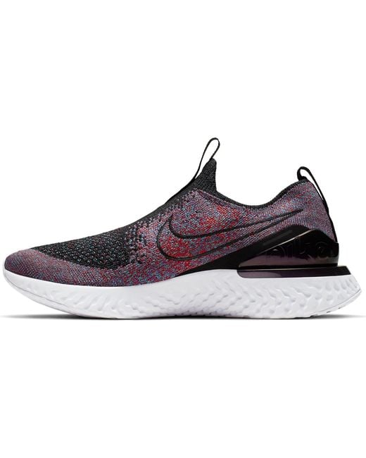 epic phantom react flyknit running sneaker