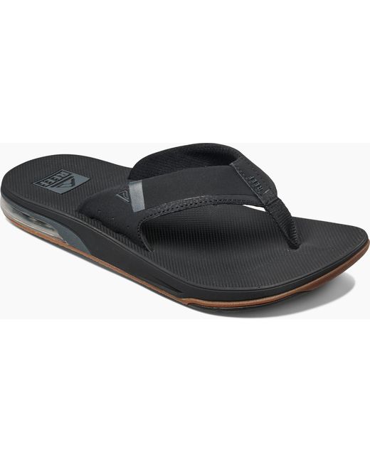 Reef Synthetic Fanning Low Flip Flops in Black for Men - Save 8% - Lyst