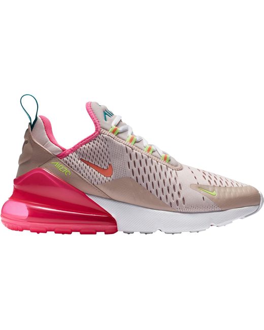Nike Rubber Air Max 270 Shoes in Pink - Lyst