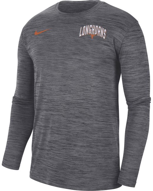 texas longhorns long sleeve nike