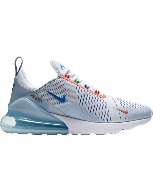 Nike Synthetic Air Max 270 In White Blue Red Blue For Men Save 14 Lyst