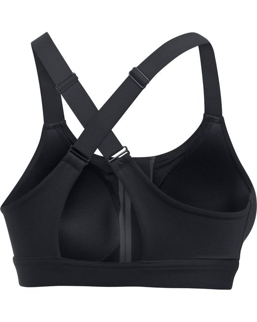 under armour zip front sports bra