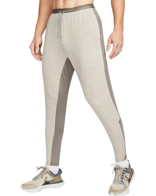 Nike Wool Thermafit Run Division Phenom Elite Running Pants in Gray